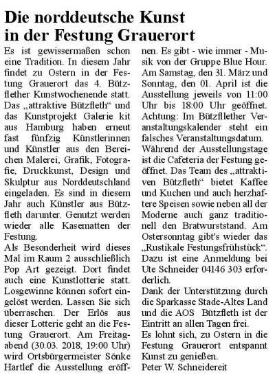 Bützfleter Handballblatt 2018 | Peter Schneidereit